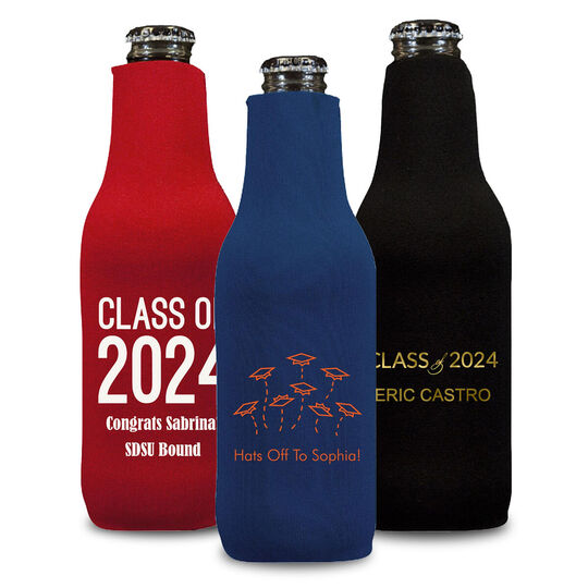 Design Your Own Graduation Bottle Koozie